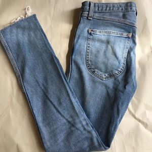 Rag and bone skinny light wash jeans